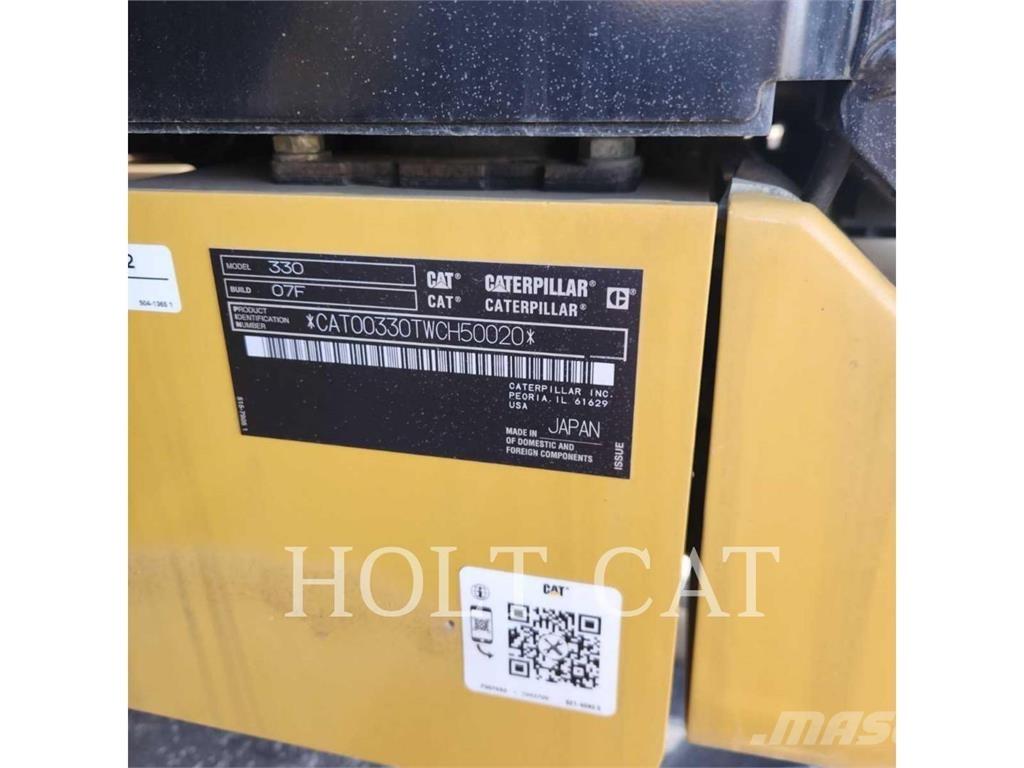 CAT 330 TC Escavadeiras de esteiras