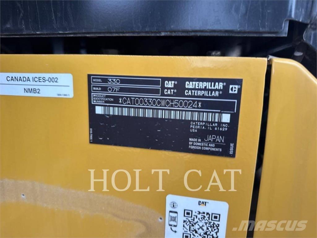 CAT 330 TC Escavadeiras de esteiras