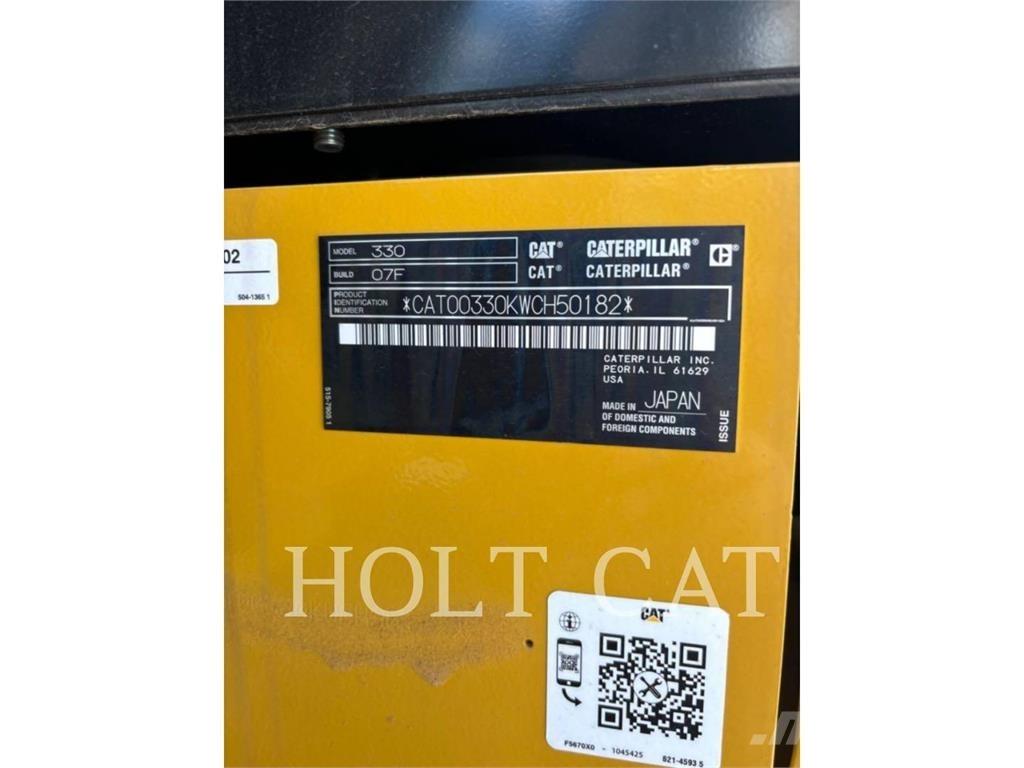 CAT 330 TC Escavadeiras de esteiras