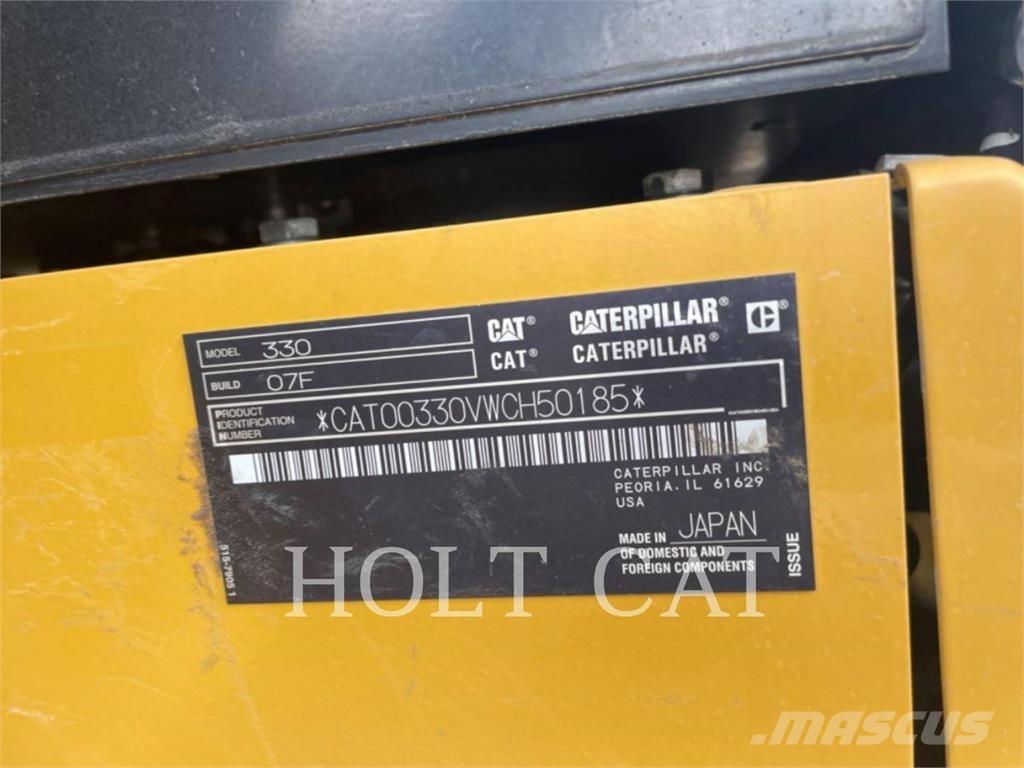 CAT 330 TC Escavadeiras de esteiras