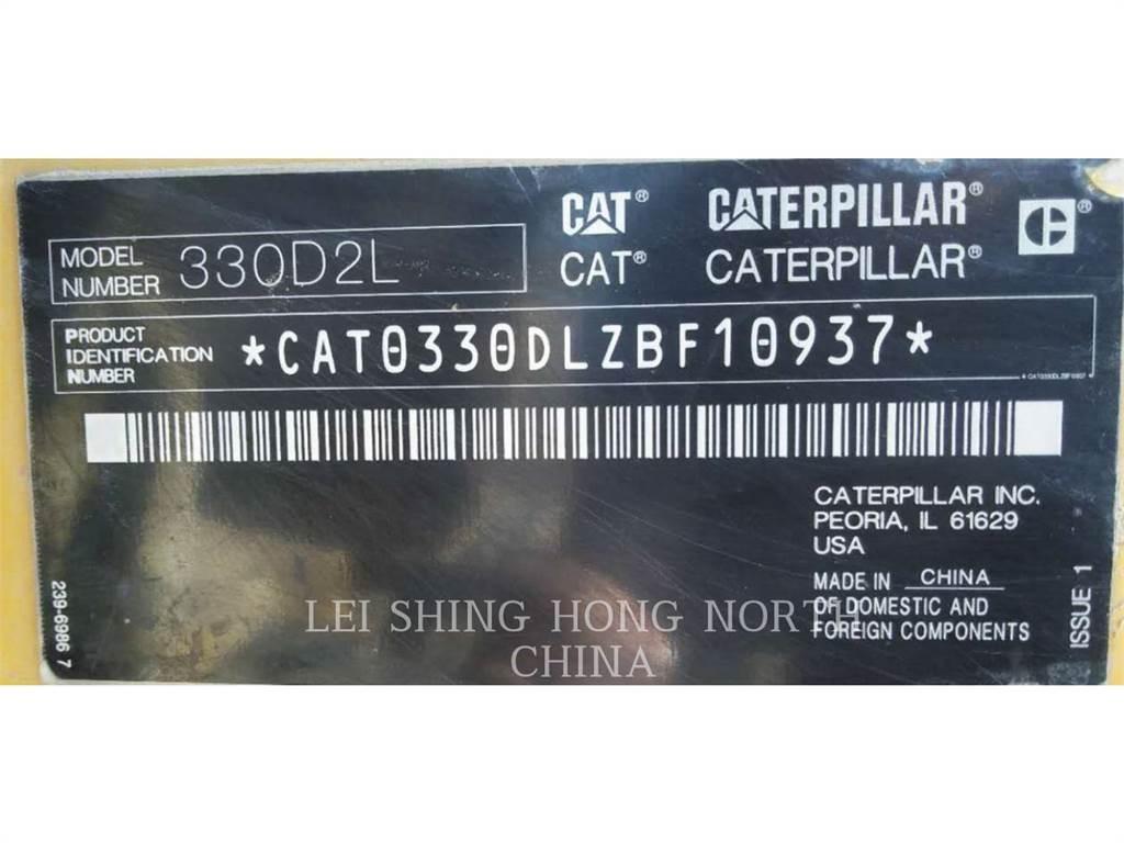 CAT 330D2L Escavadeiras de esteiras