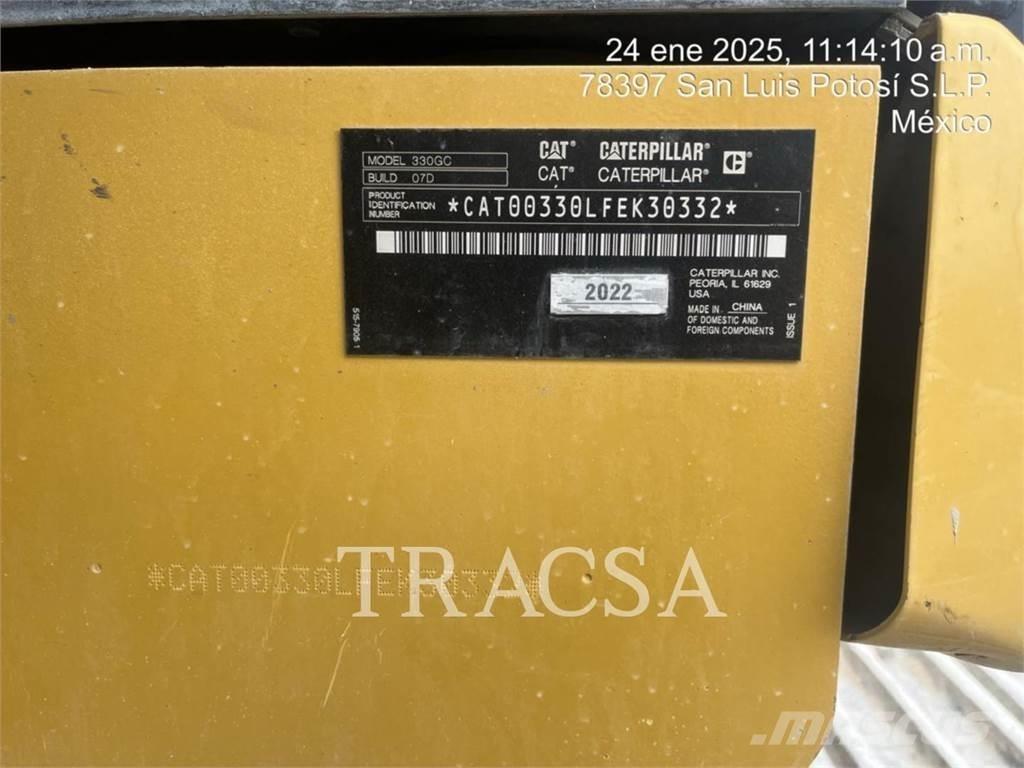 CAT 330GC Escavadeiras de esteiras
