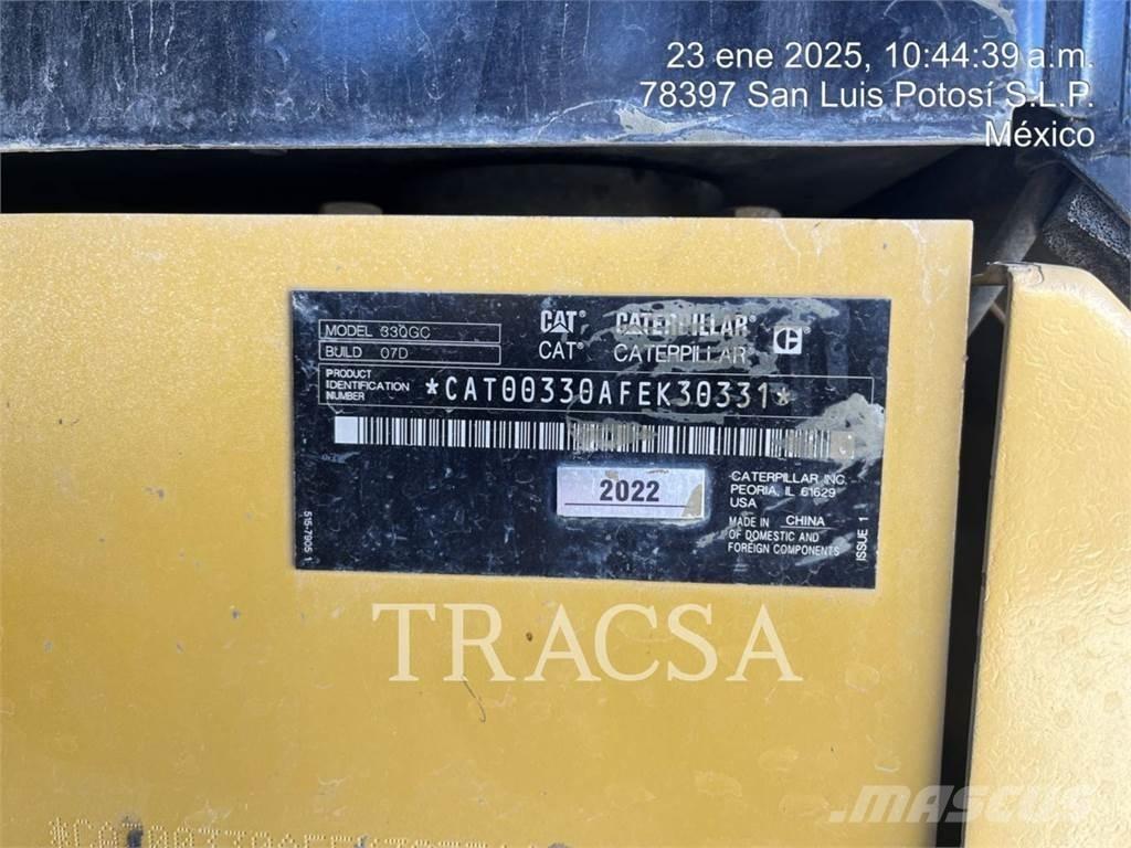CAT 330GC Escavadeiras de esteiras