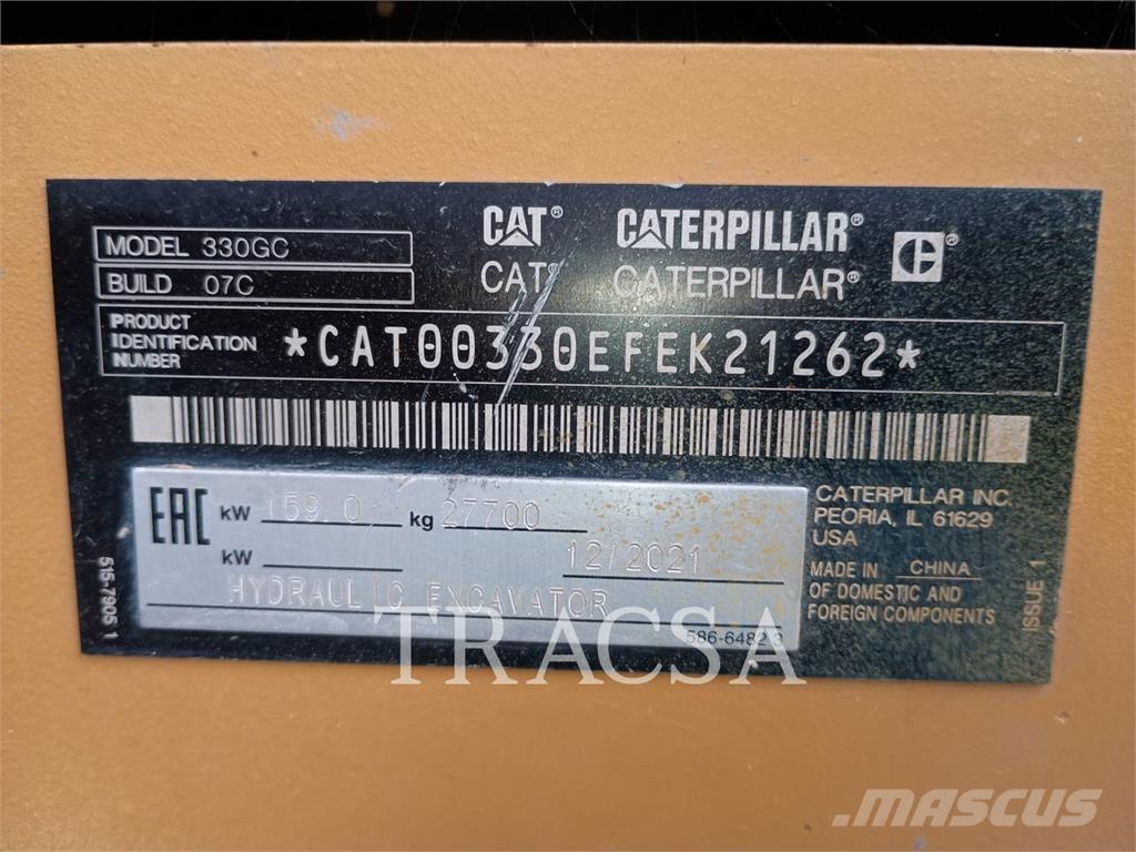 CAT 330GC Escavadeiras de esteiras
