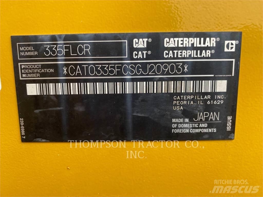 CAT 335FLCR Escavadeiras de esteiras