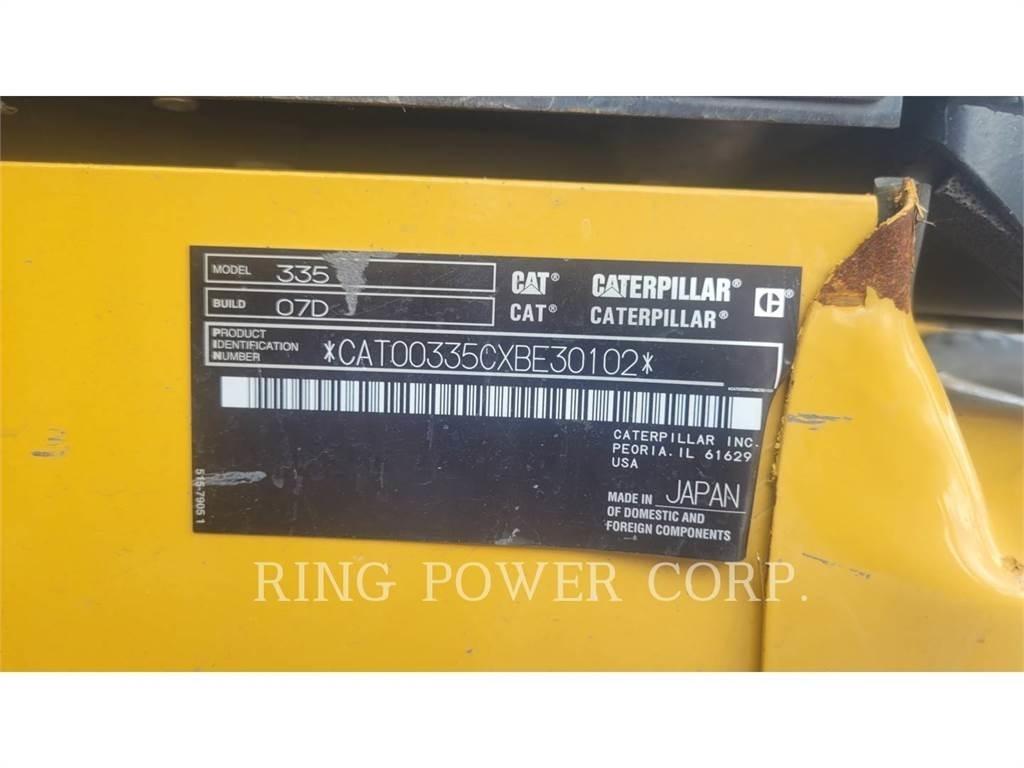 CAT 335QC Escavadeiras de esteiras