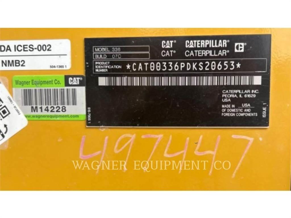 CAT 336 Escavadeiras de esteiras