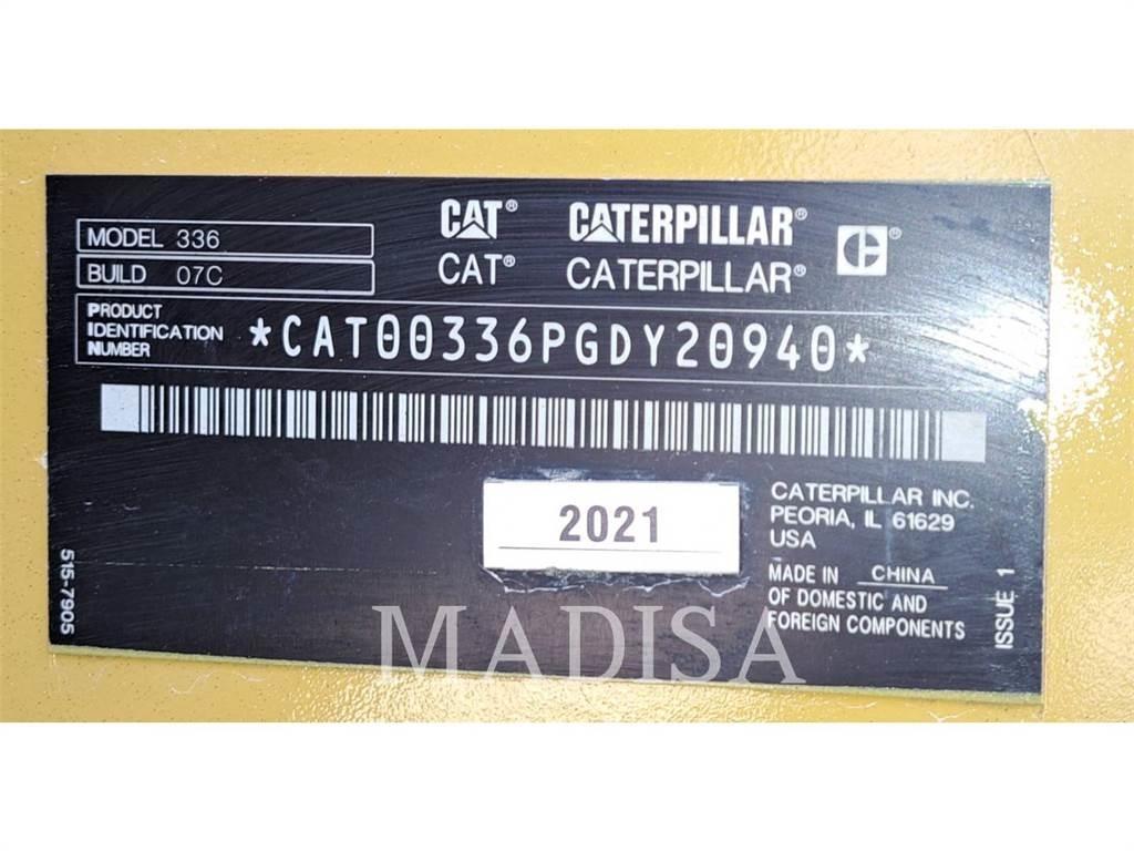 CAT 336 Escavadeiras de esteiras