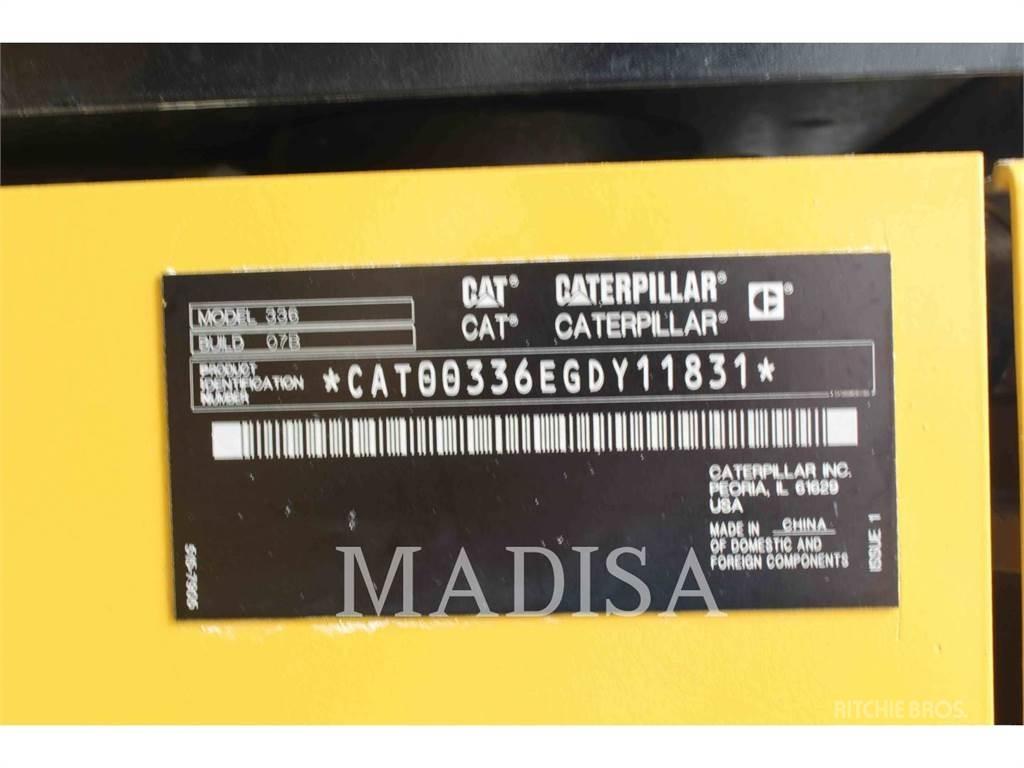 CAT 336 Escavadeiras de esteiras