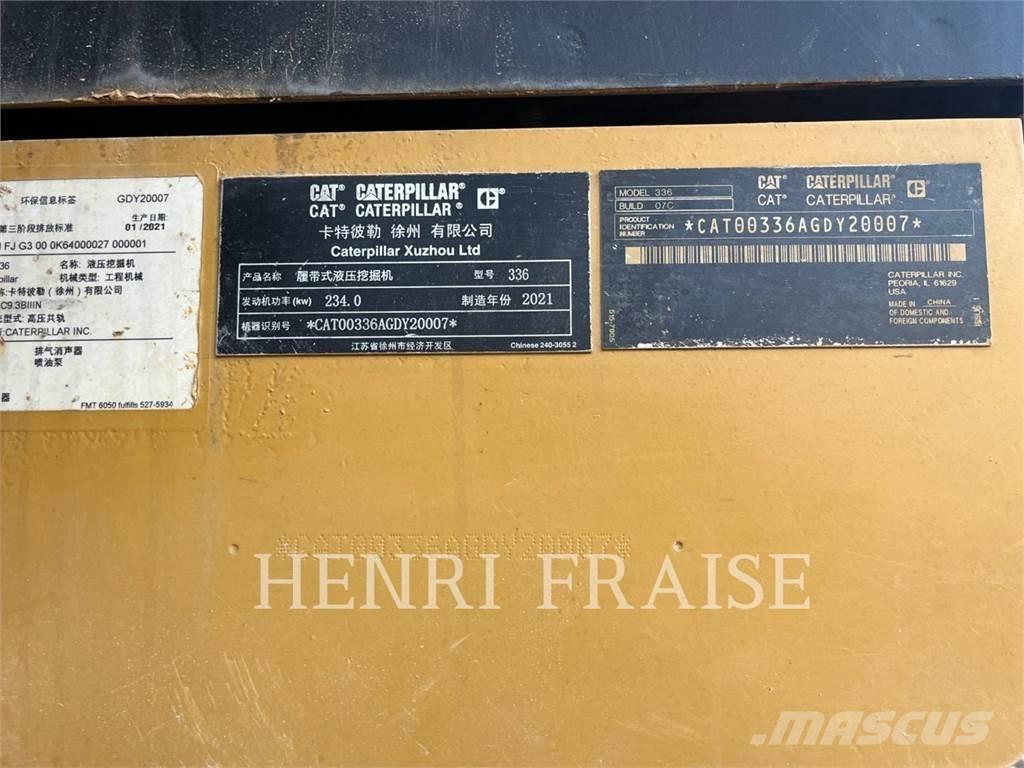 CAT 336 Escavadeiras de esteiras