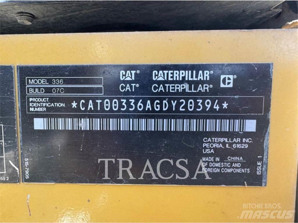 CAT 336 Escavadeiras de esteiras