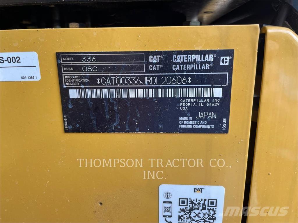 CAT 336 Escavadeiras de esteiras