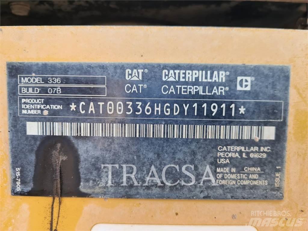 CAT 336 Escavadeiras de esteiras