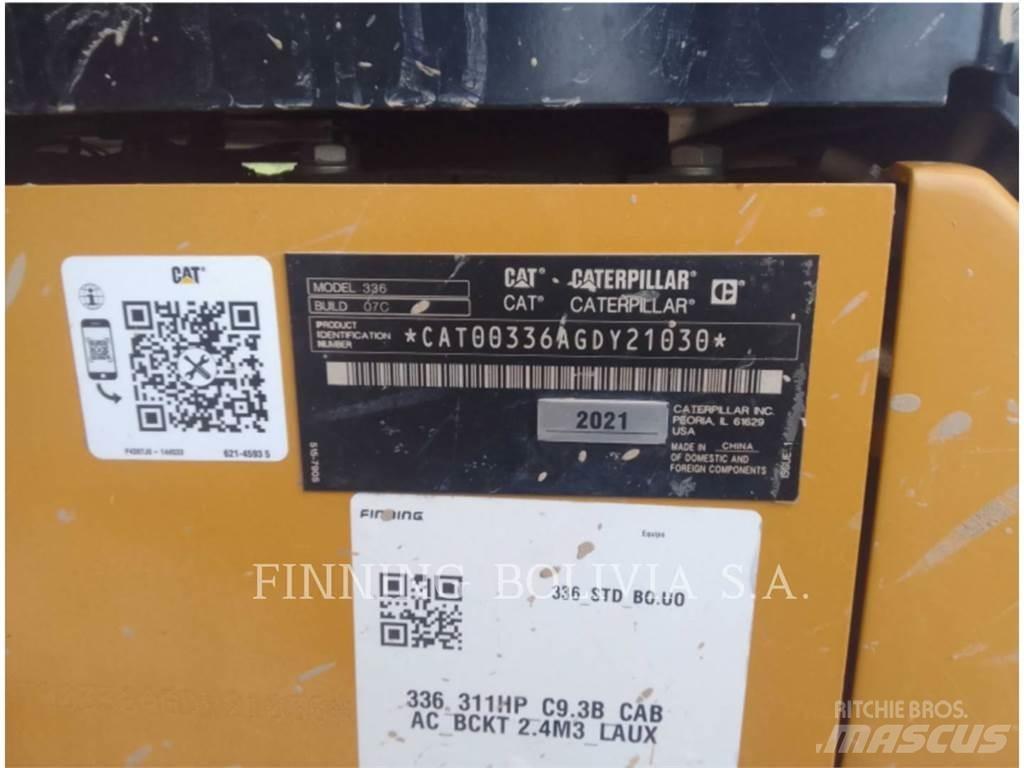 CAT 336-07 Escavadeiras de esteiras