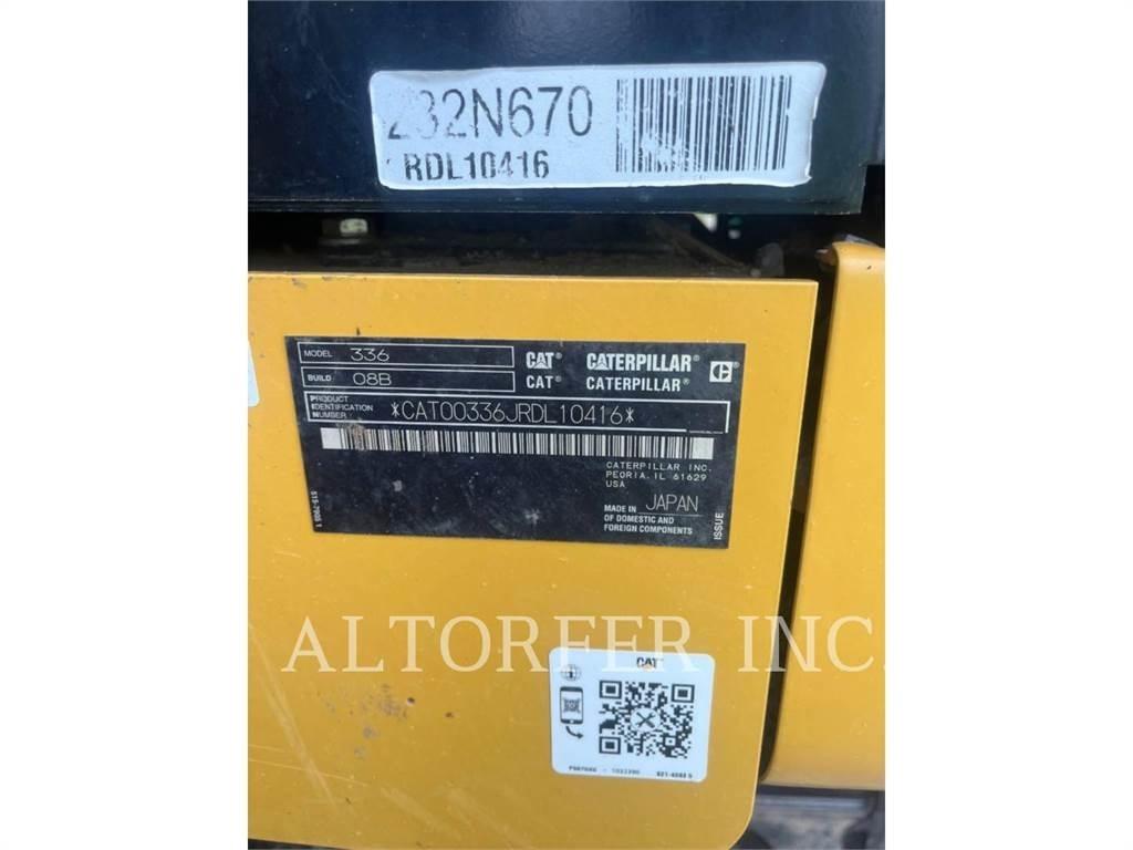 CAT 336-08 Escavadeiras de esteiras