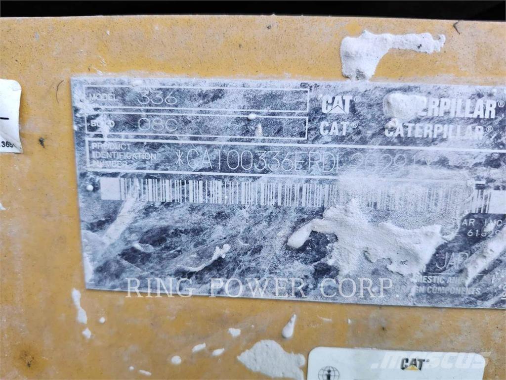 CAT 336-08 Escavadeiras de esteiras