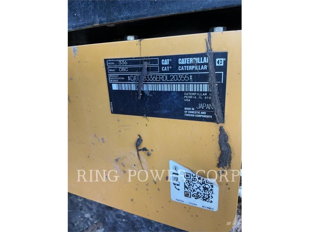 CAT 336-08 Escavadeiras de esteiras