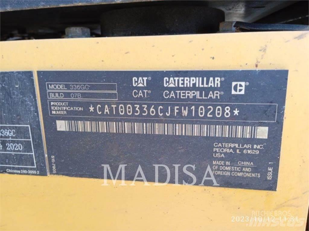 CAT 336 GC Escavadeiras de esteiras
