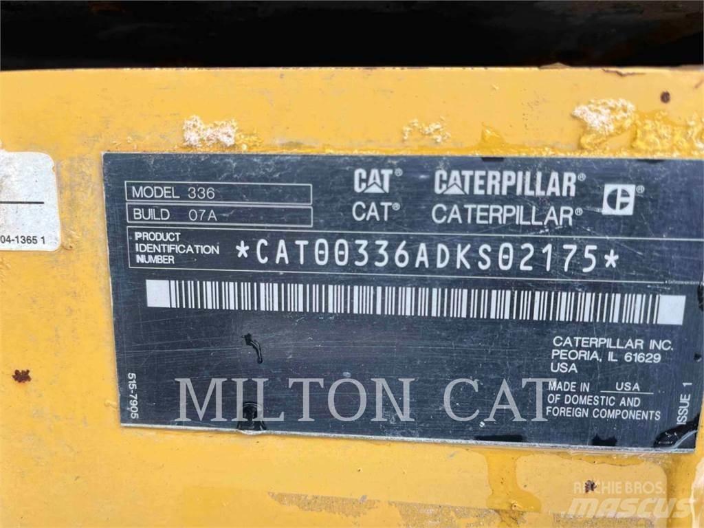 CAT 33607 Escavadeiras de esteiras
