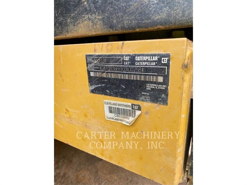 CAT 336ELH Escavadeiras de esteiras