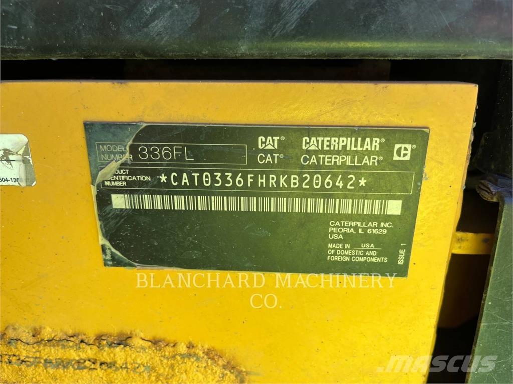 CAT 336FL Escavadeiras de esteiras