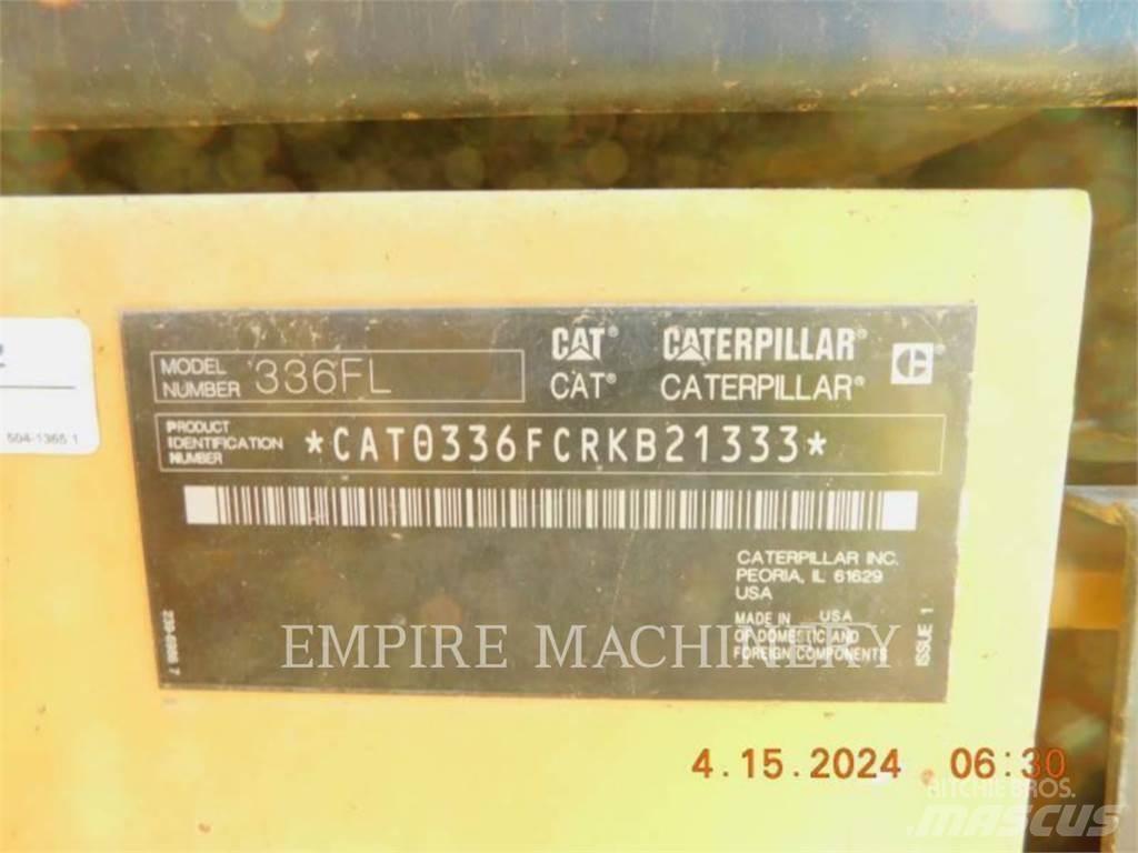 CAT 336FL LR Escavadeiras de esteiras