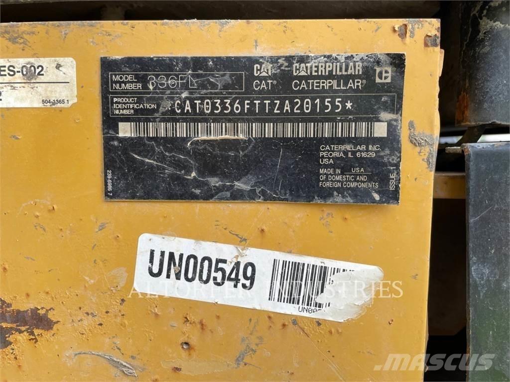 CAT 336FL TH Escavadeiras de esteiras