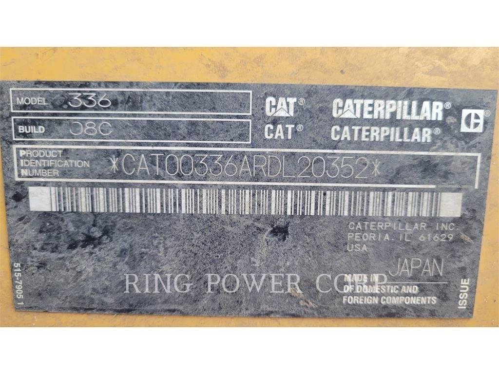 CAT 336HYDTHUM Escavadeiras de esteiras