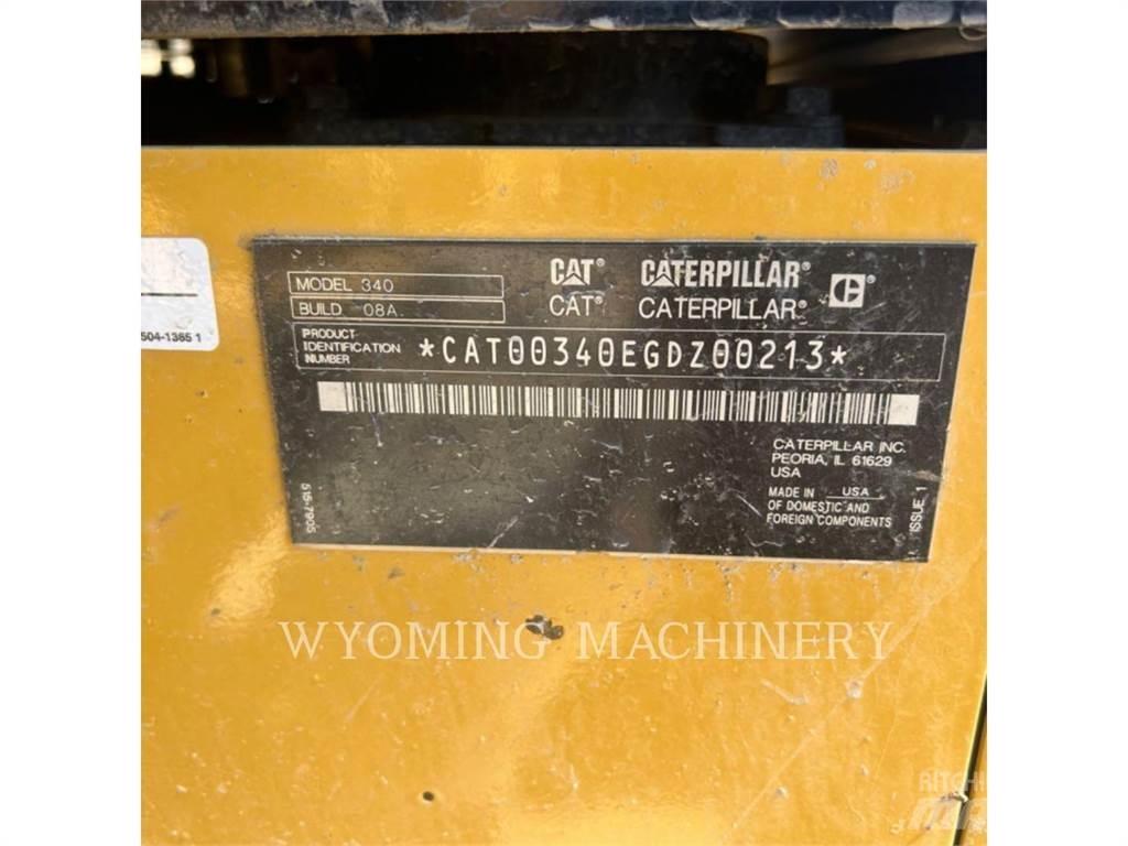 CAT 340 Escavadeiras de esteiras