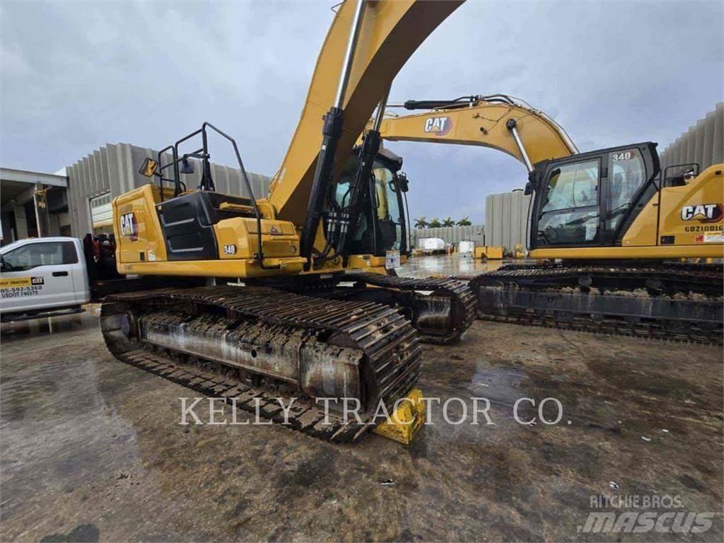 CAT 340 Escavadeiras de esteiras