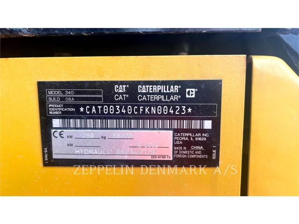 CAT 340-08 Escavadeiras de esteiras