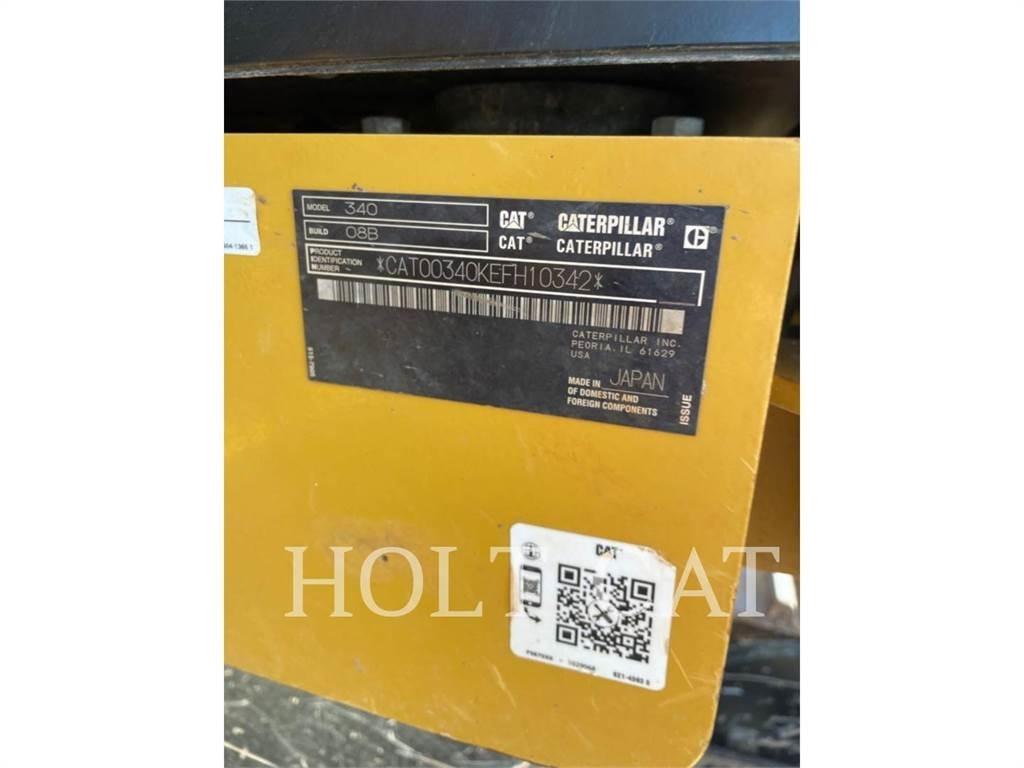 CAT 340 10 TC Escavadeiras de esteiras