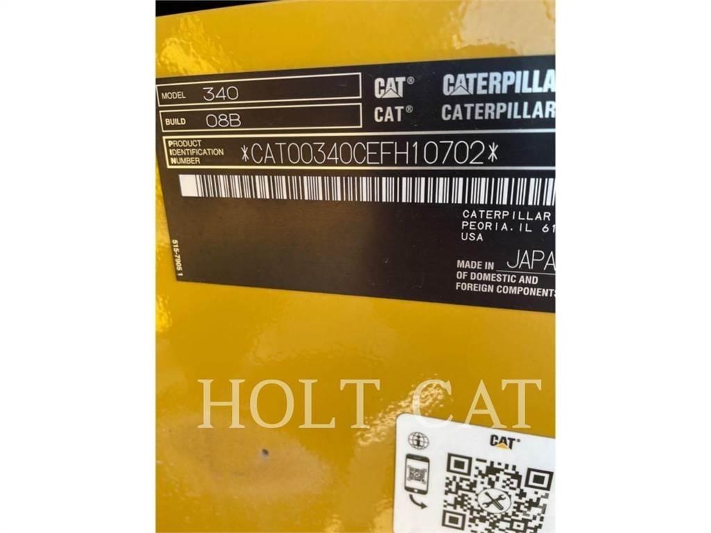 CAT 340 10 TC Escavadeiras de esteiras