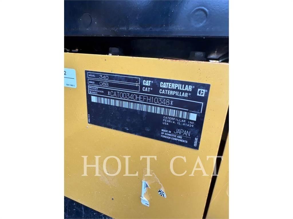 CAT 340 12 TC Escavadeiras de esteiras