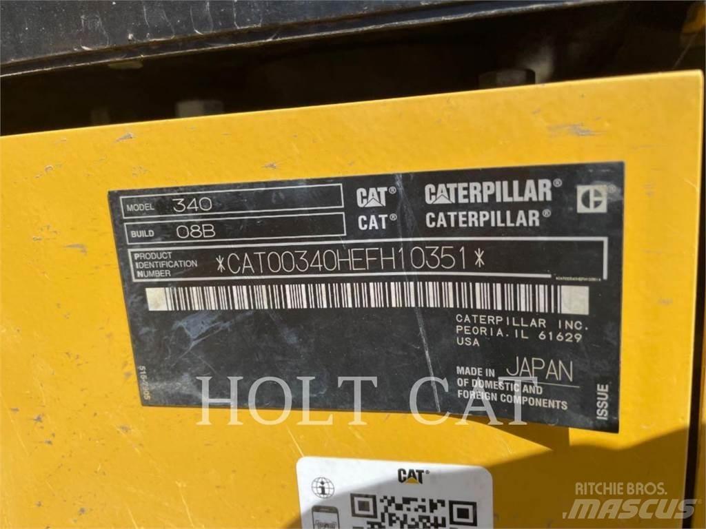 CAT 340 12 TC Escavadeiras de esteiras