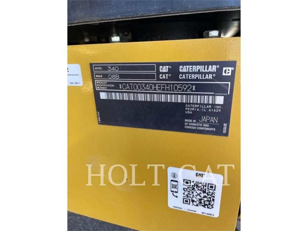CAT 340 12 TC Escavadeiras de esteiras