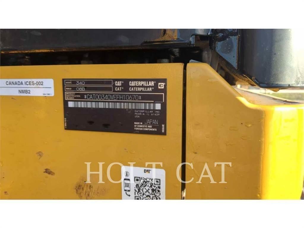 CAT 340 12 TC Escavadeiras de esteiras