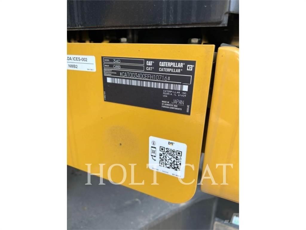 CAT 340 12 TC Escavadeiras de esteiras