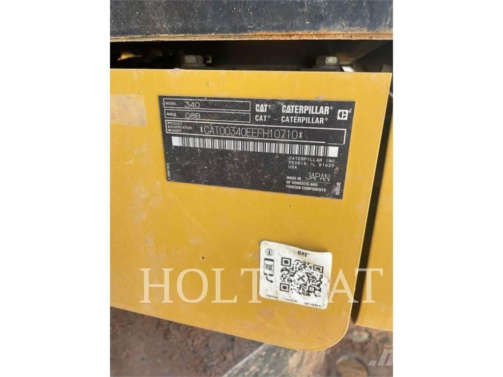 CAT 340 12 TC Escavadeiras de esteiras