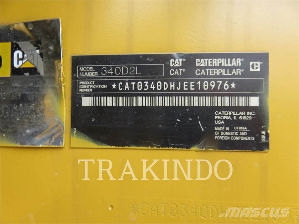 CAT 340D2L Escavadeiras de esteiras