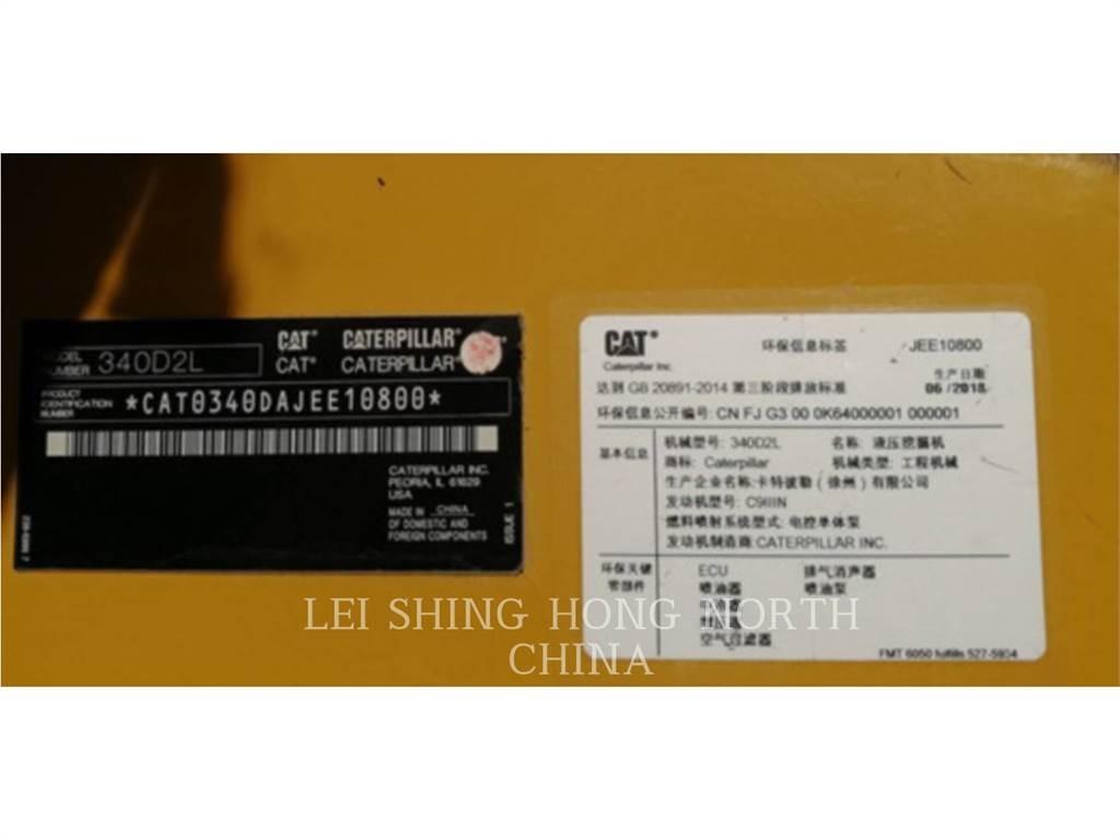 CAT 340D2L Escavadeiras de esteiras