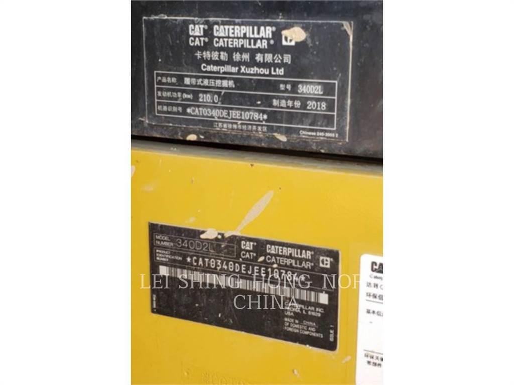 CAT 340D2L Escavadeiras de esteiras