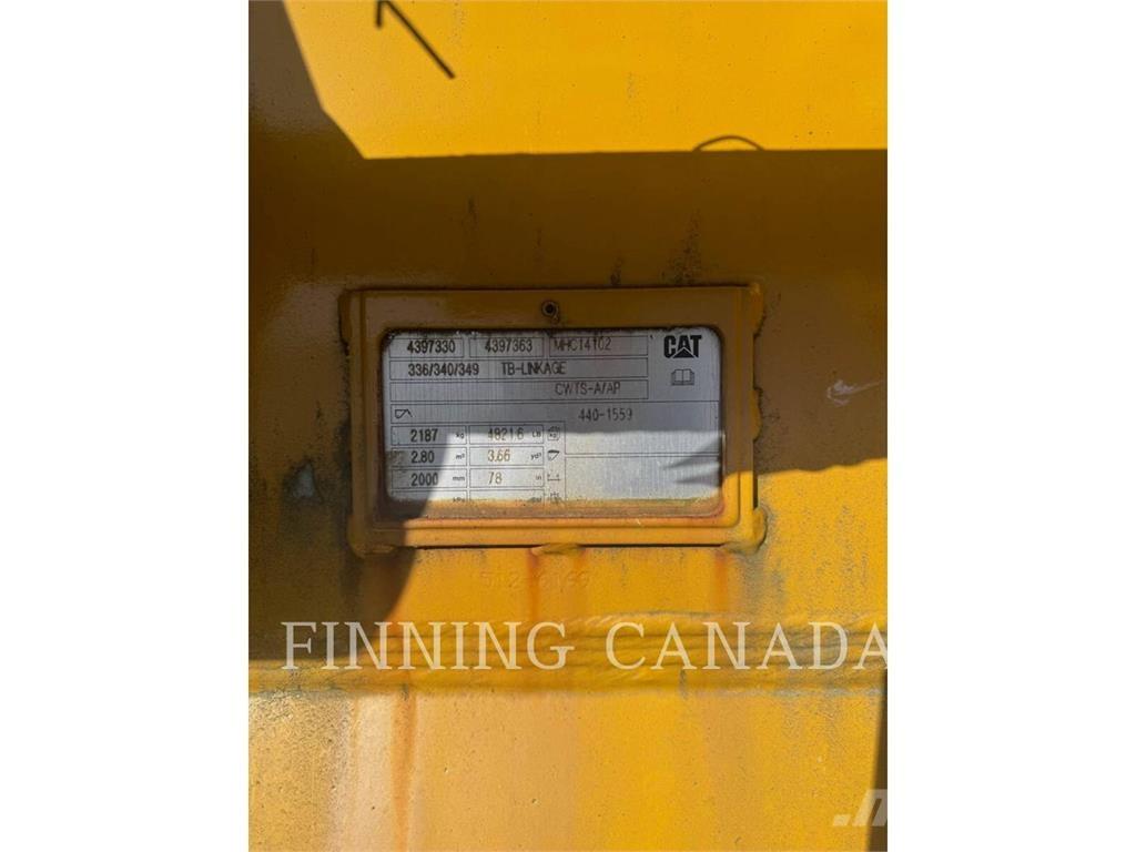 CAT 345-BC-78P Baldes