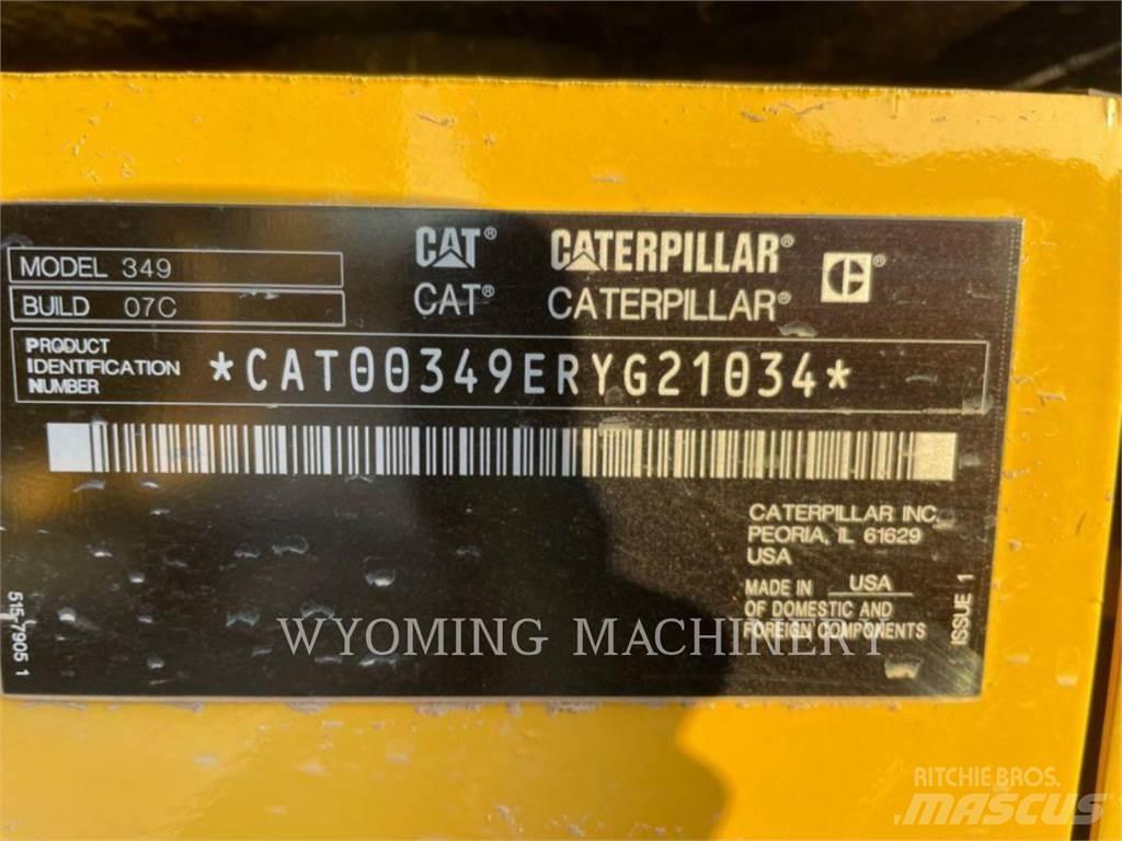 CAT 349 Escavadeiras de esteiras