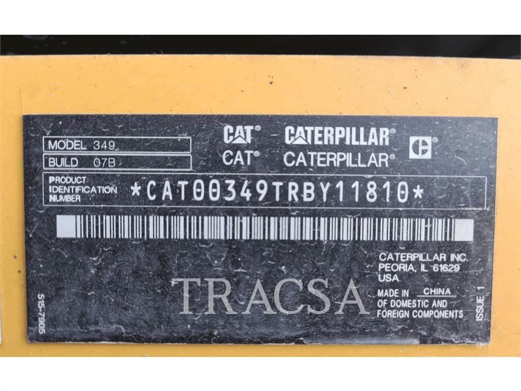 CAT 349 Escavadeiras de esteiras