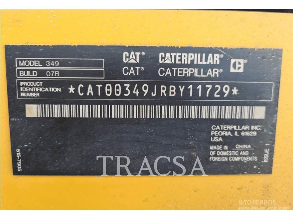 CAT 349 Escavadeiras de esteiras