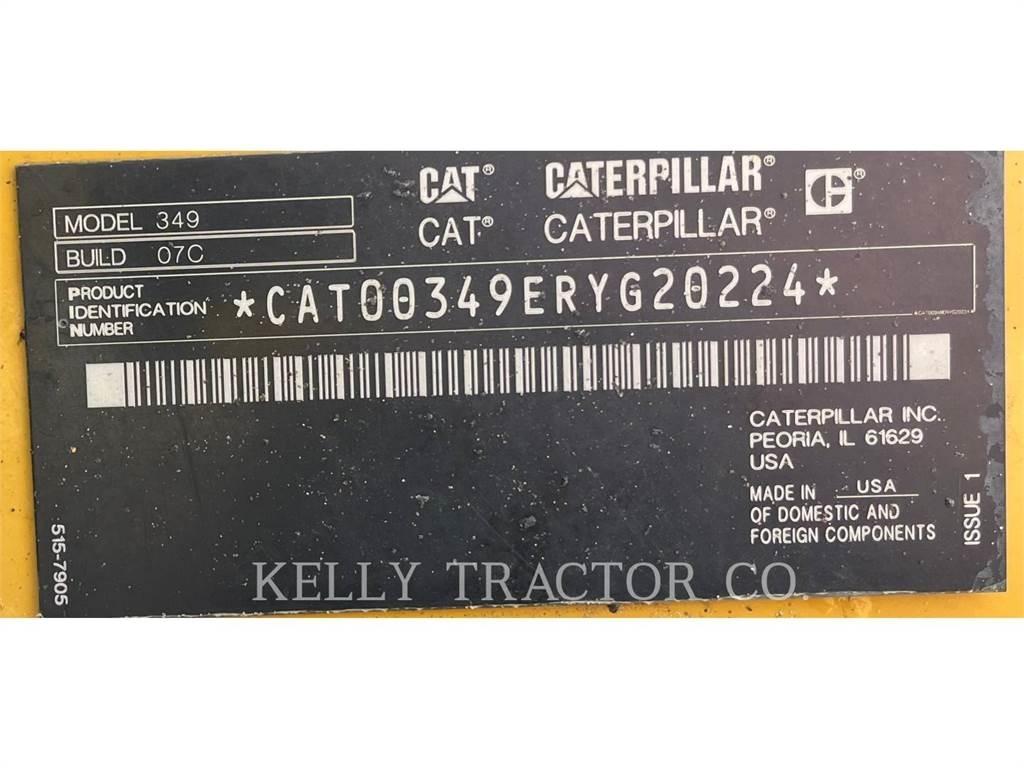 CAT 349 Escavadeiras de esteiras