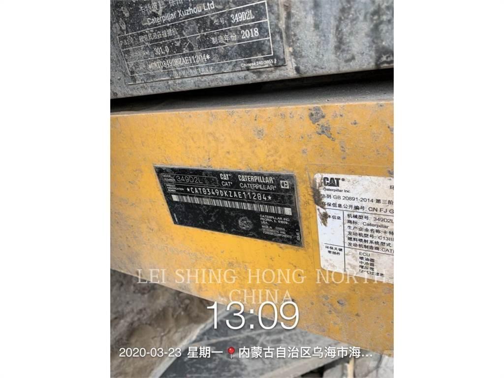 CAT 349 D2 L Escavadeiras de esteiras