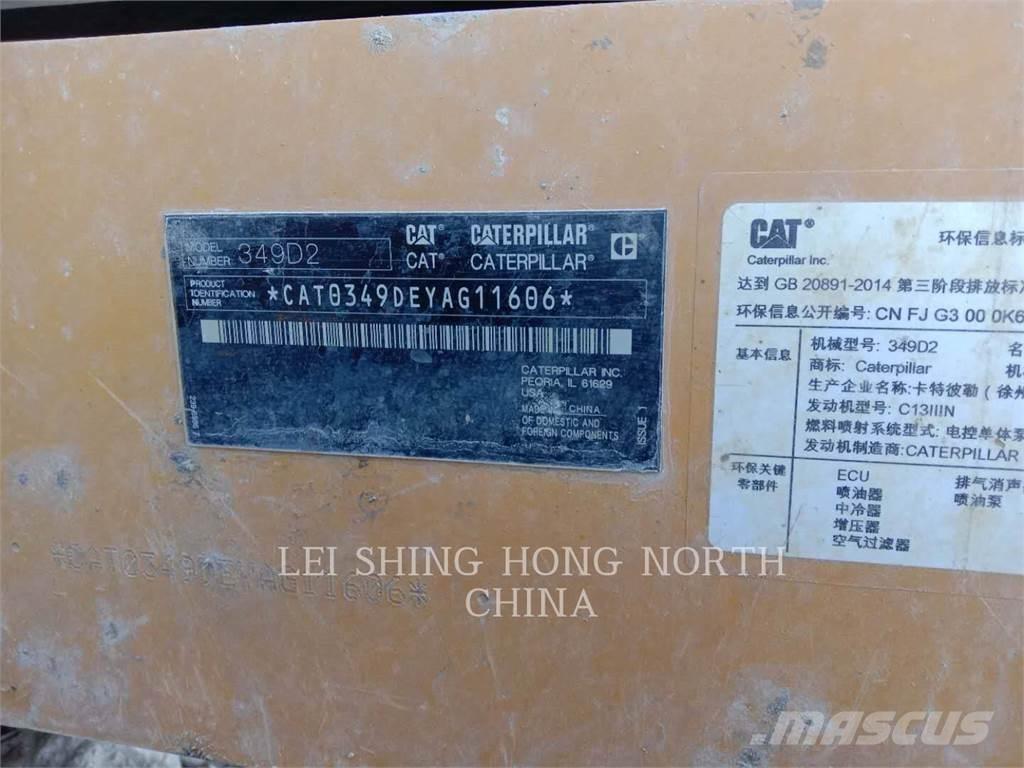 CAT 349D2 Escavadeiras de esteiras