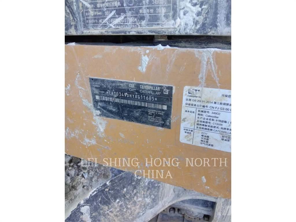 CAT 349D2 Escavadeiras de esteiras